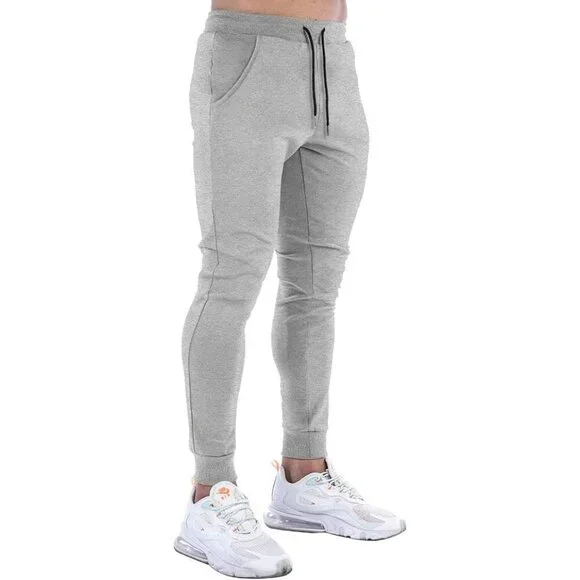 Men's Slim Joggers Gym Workout Pants,Sport Training Tapered Sweatpants,Casual At - Picture 2 of 6